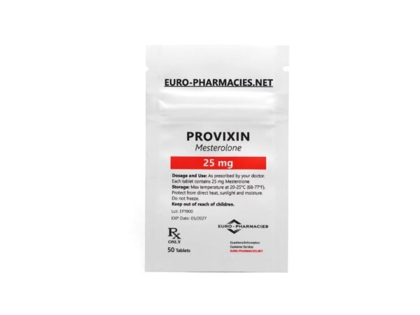 Provixin (Proviron) – 25mg/tab, 50 pills/bag USA